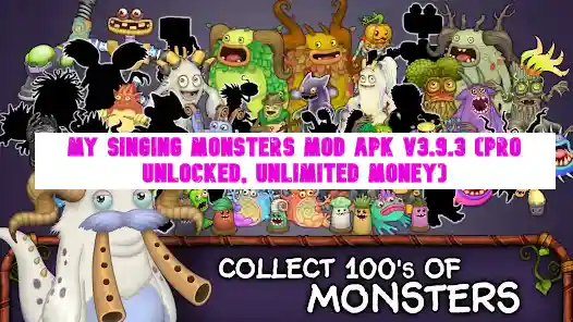 My Singing Monsters MOD APK v3.9.3 (Pro Unlocked, Unlimited Money)