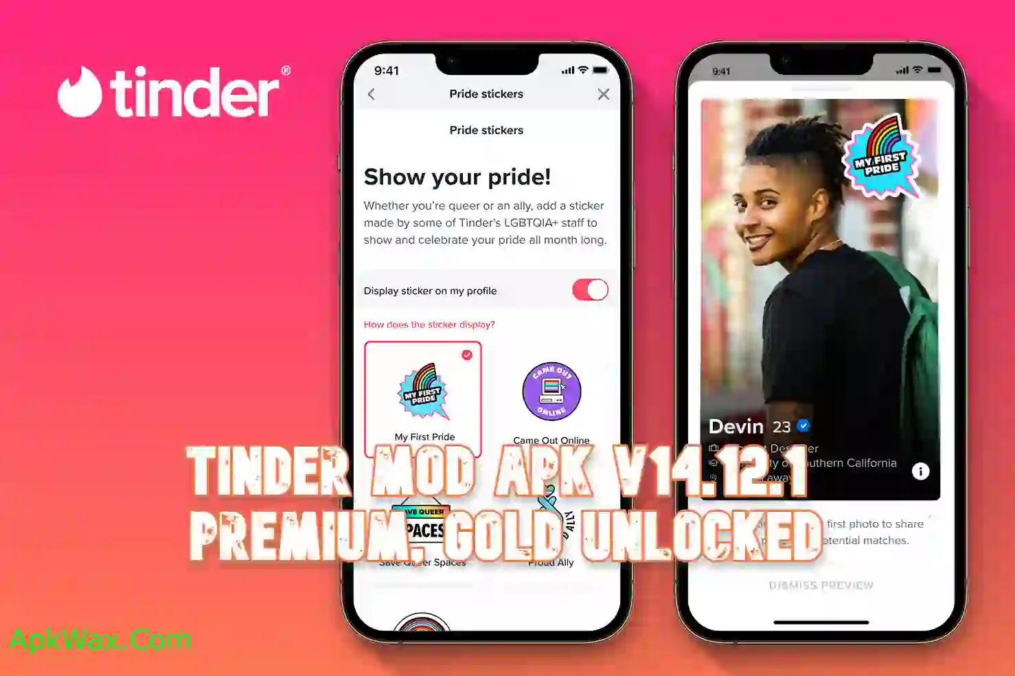 Tinder Mod Apk v14.12.1 (Premium, Gold Unlocked)